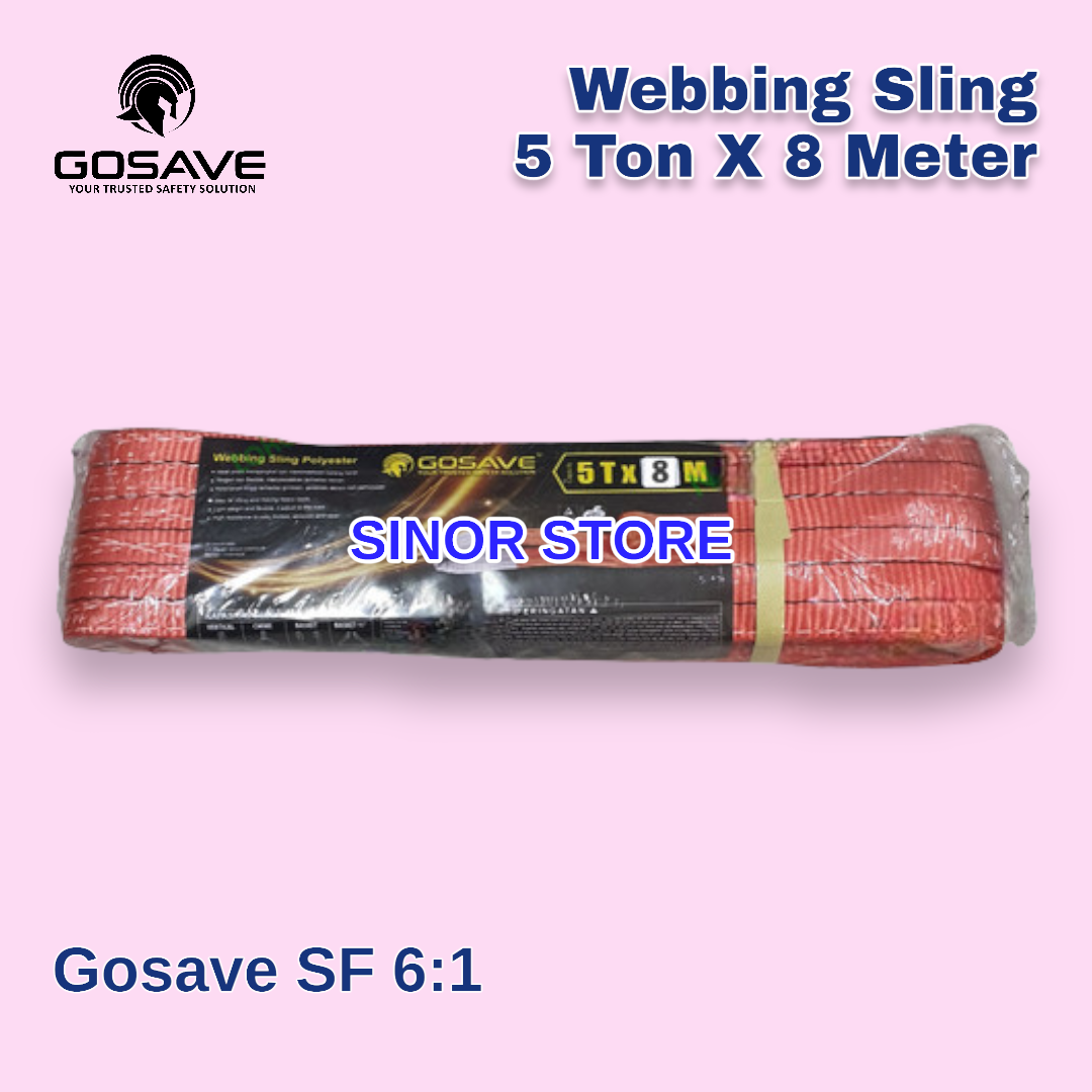 bing Sling 5 Ton x 8 Meter Tali Pengikat Gosave Lazada Indonesia