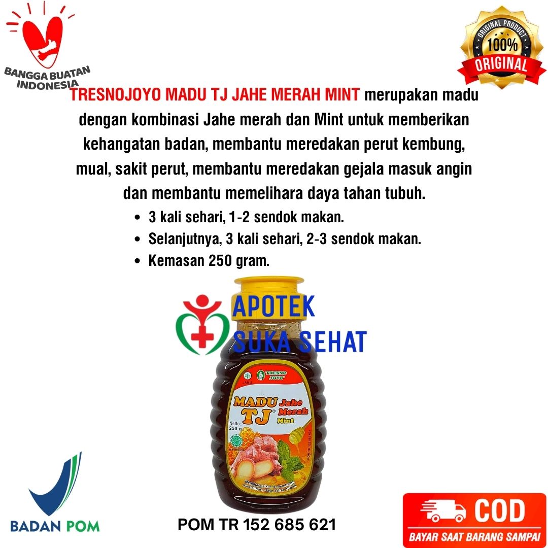 MADU TJ JAHE MERAH MINT 250 GRAM Lazada Indonesia