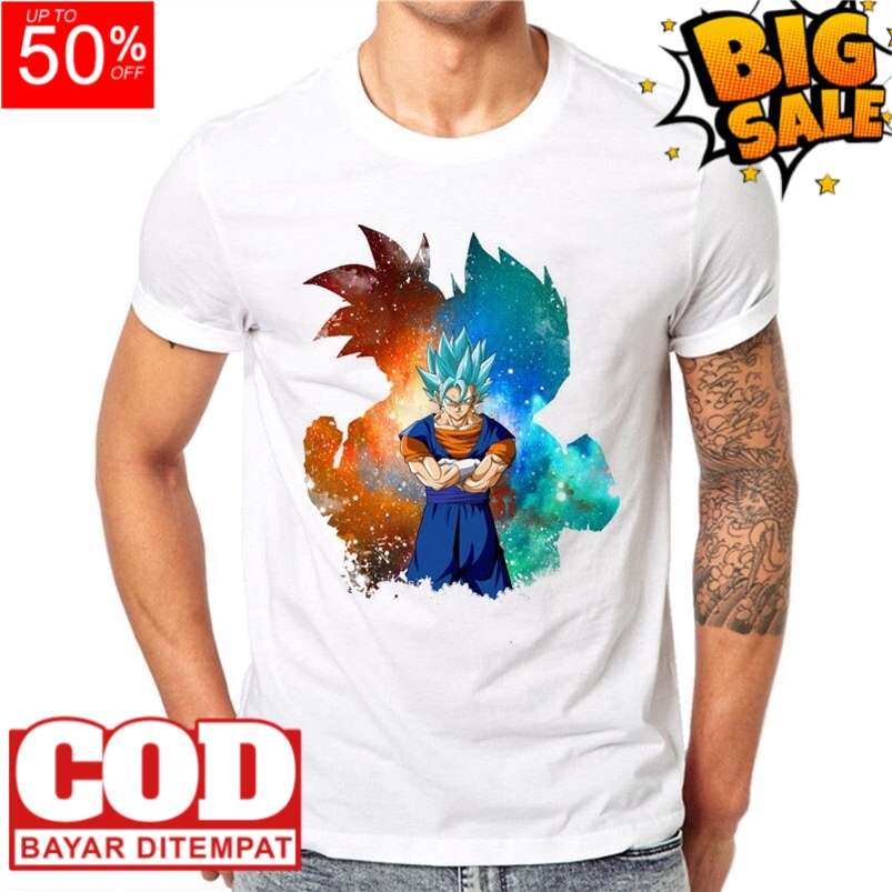 BAJU KAOS Men 3D T Shirt Dragon Ball Z 