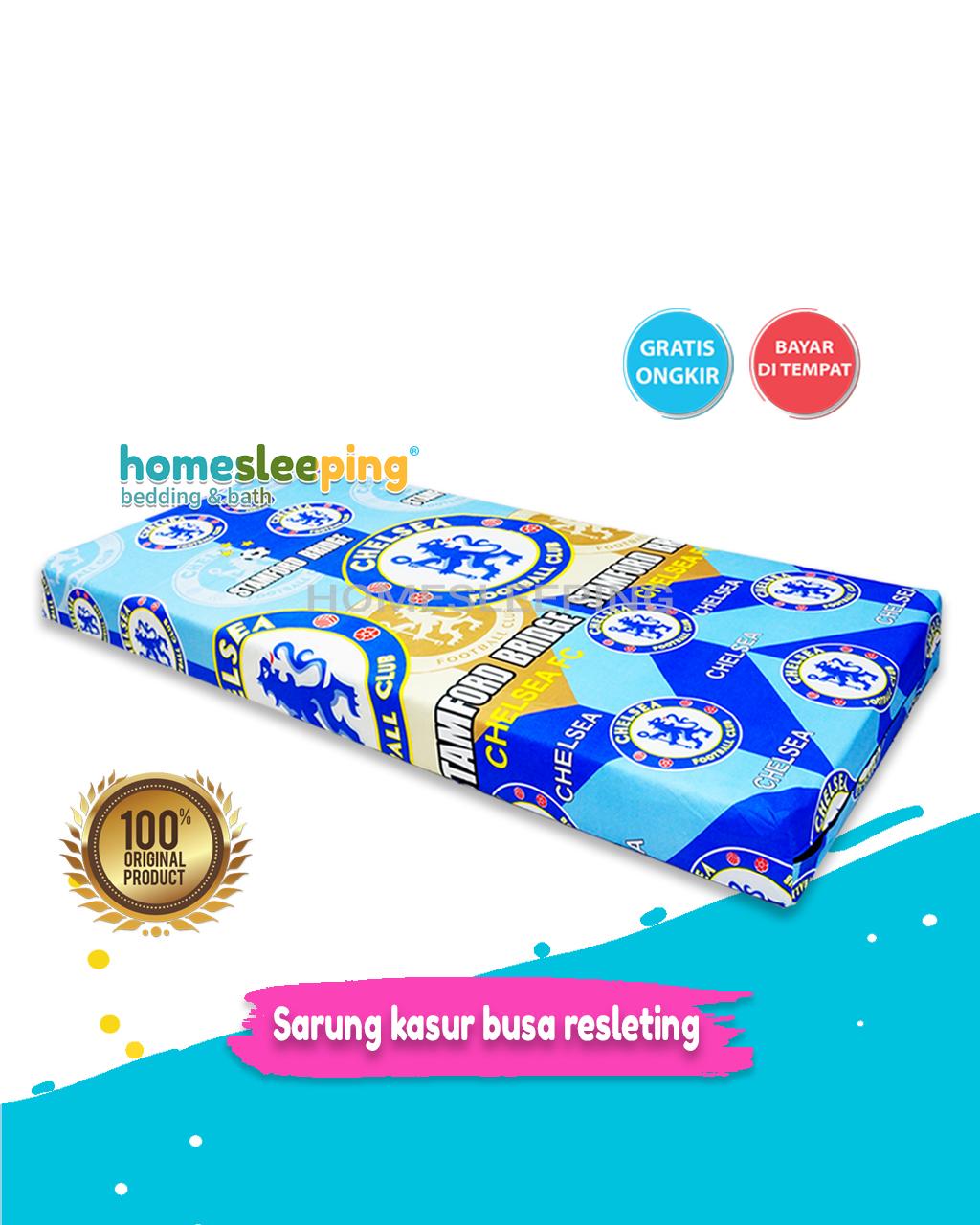 Sarun kasur busa resleting 120x200x15 chelsea