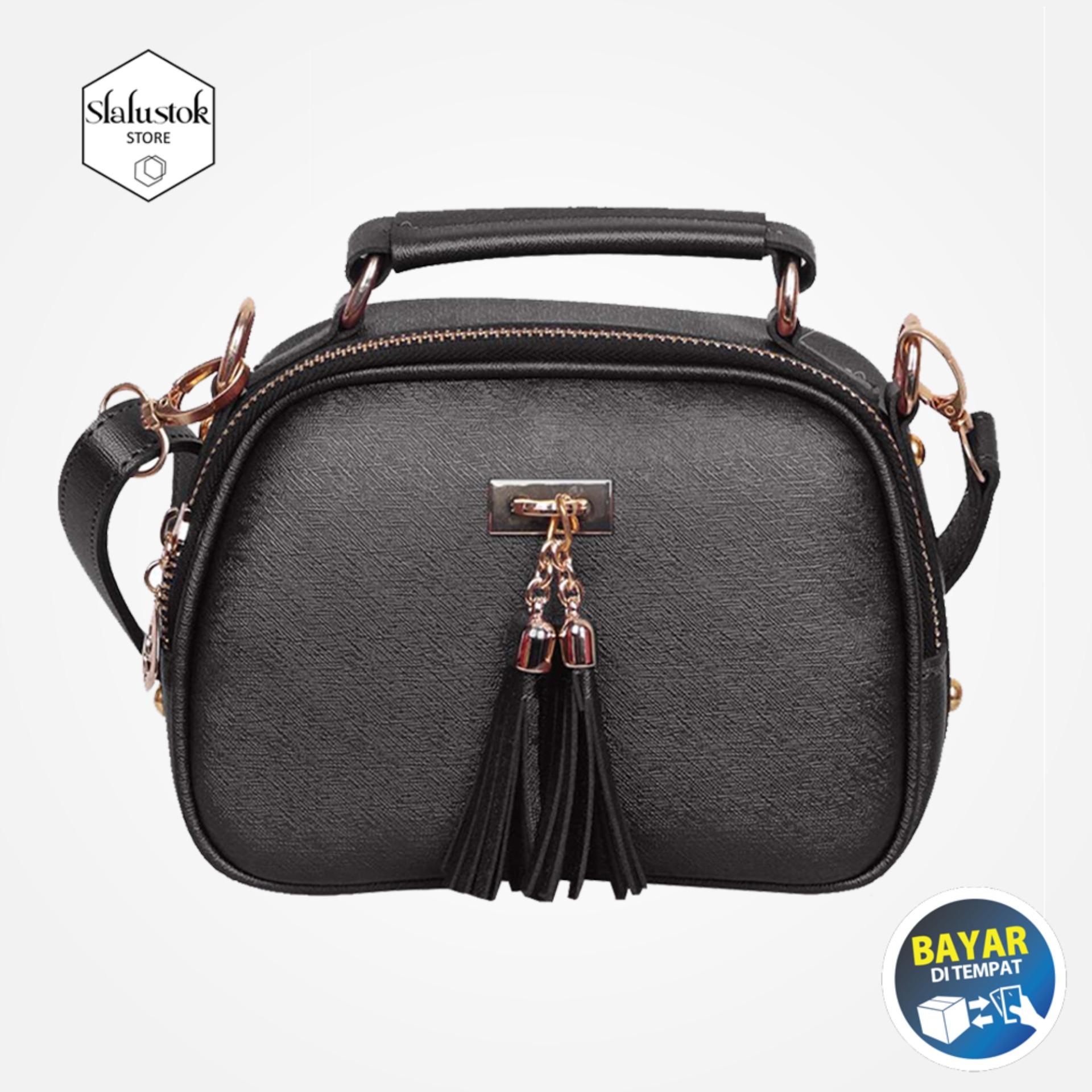 Slalustok Store - Tas Selempang Wanita - Tas Slingbag Tassel mini