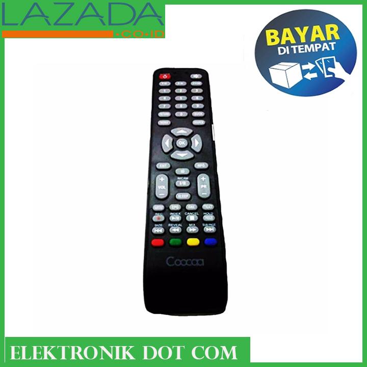 Coocaa Remote LED LCD Tv PASTI COCOK - Hitam