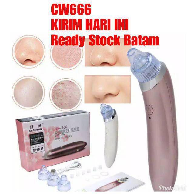 Vacum Sedot Komedo BlackHead Original CW-666 / Pembersih Komedo
