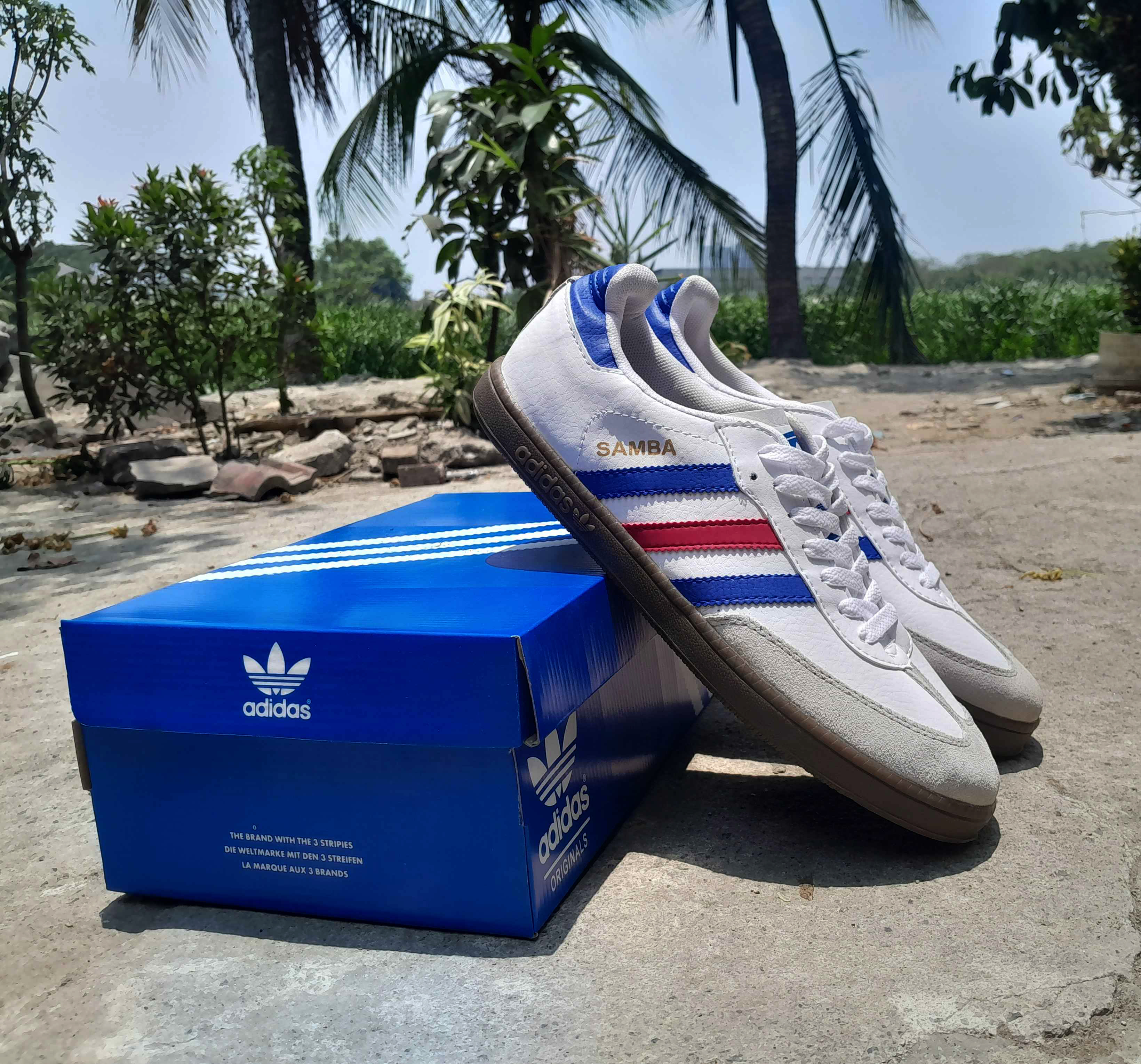 Sepatu ADIDAS SAMBA TERMURAH quality terbaik adidas samba white