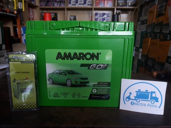 Aki Mobil Ford New Laser NS60LS Amaron Aki Kering