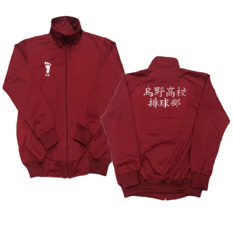 Jaket Karasuno Jacket Haikyuu Karasuno Varsity Jacket Hinata Shoyo