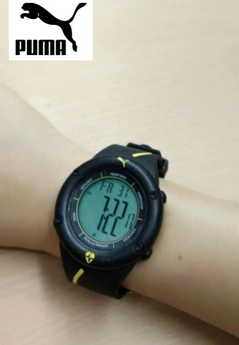 Jam tangan pria puma digital water resistan