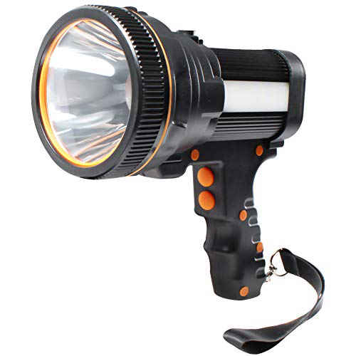 Eornmor 5000 Lumens High Powerful Rechargeable Flashlight Outdoor Ultra Bright 