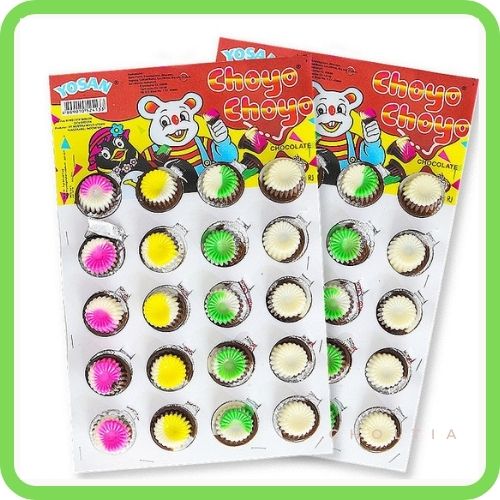 Jajanan Jadul 90an Coklat jadul Choyo Cup dengan Sendok kecil 20 pcs