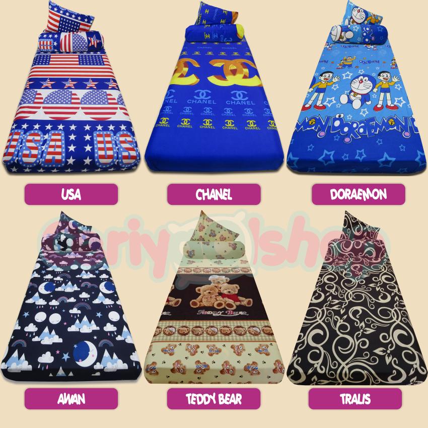 Sprei ukuran 90x200 no 4 single karakter