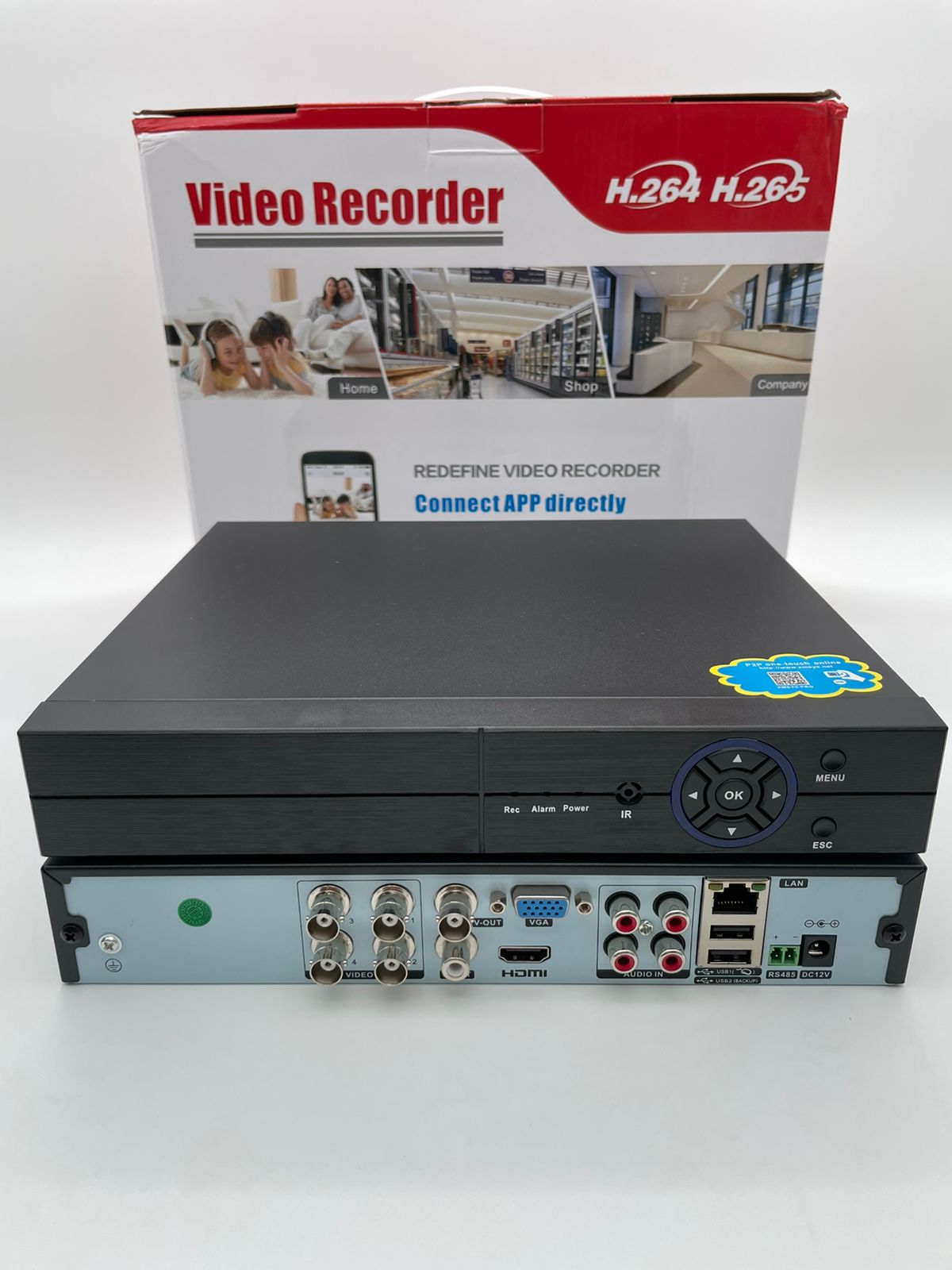 DVR H265+ 4CH 8CH 16CH 5MP XMEYE HVR 5 in 1 5MP DVR 5 mega pixel ...