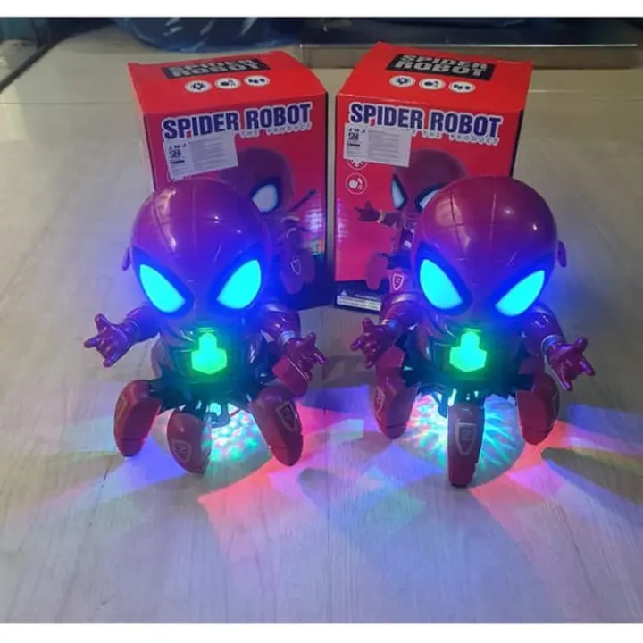 spiderman dancing robot
