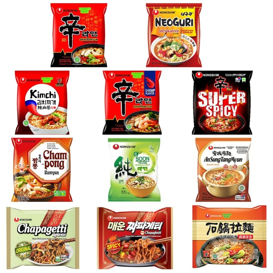 Nongshim shin ramyun 120 gr lazada indonesia