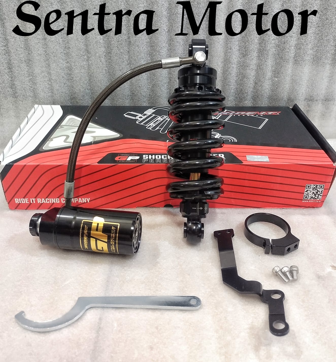 Shock / Monoshock Tabung Honda Sonic 150 Dan Supra GTR 150 RIDEIT GP