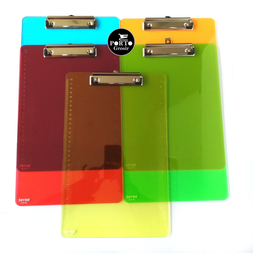 Clip Board Papan Jalan Ujian Transparan Lazada Indonesia