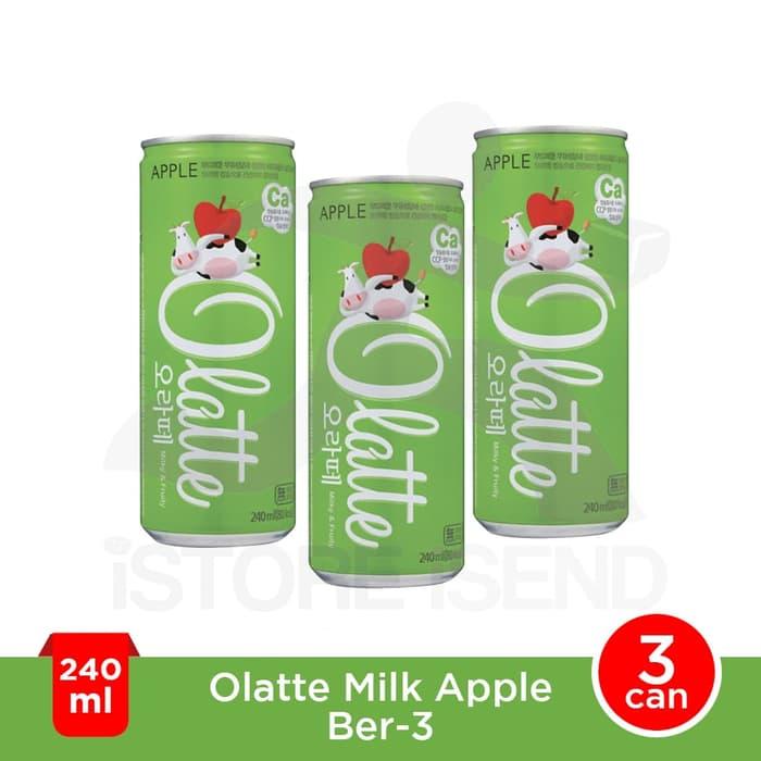 Olatte Milk Apple 240Ml (240Ml X 3Can)