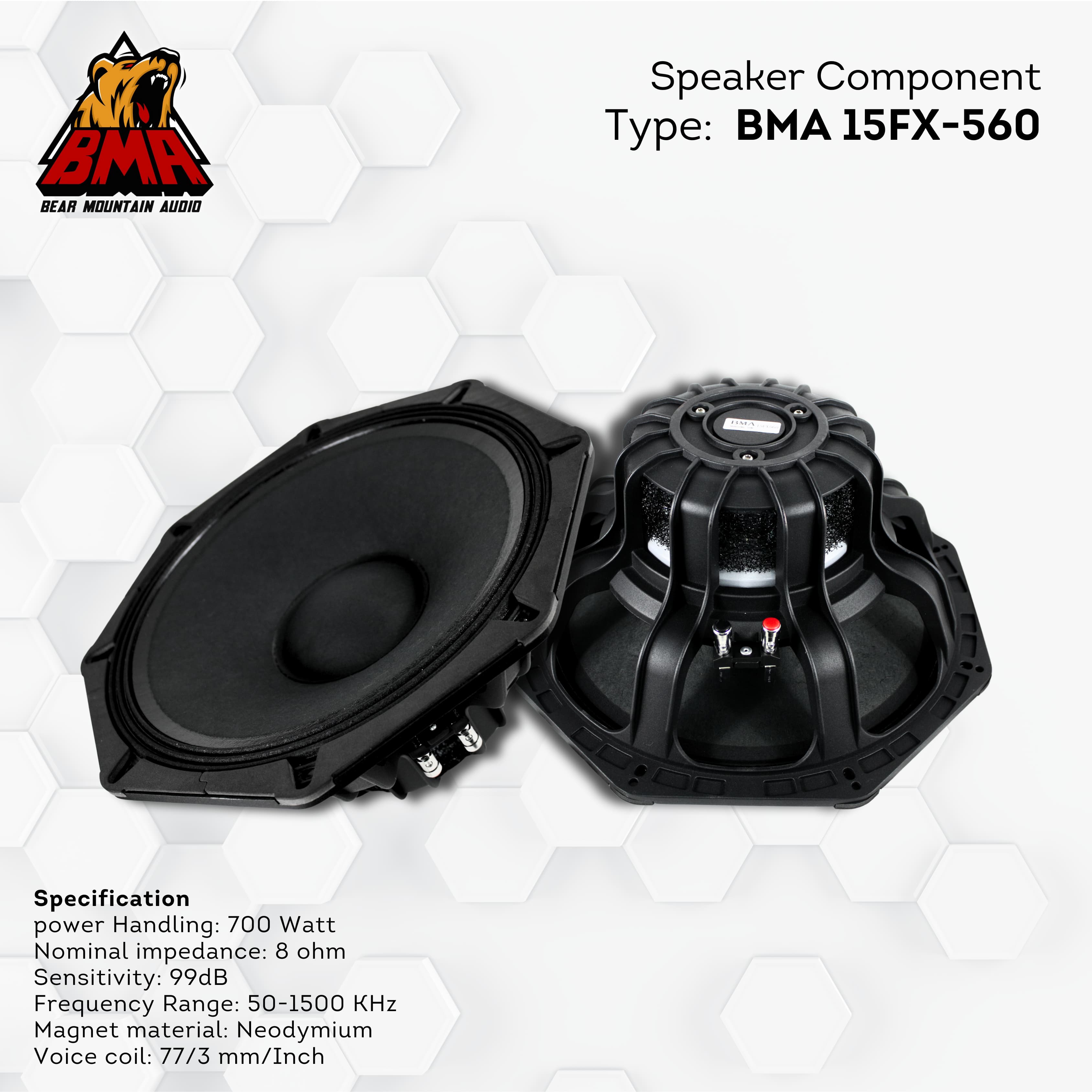 その他 HYUNJIN SOUNDWAVE INDONESIA TOKOPEDIA Komponen Speaker Component Speaker FEST 15MH170 15