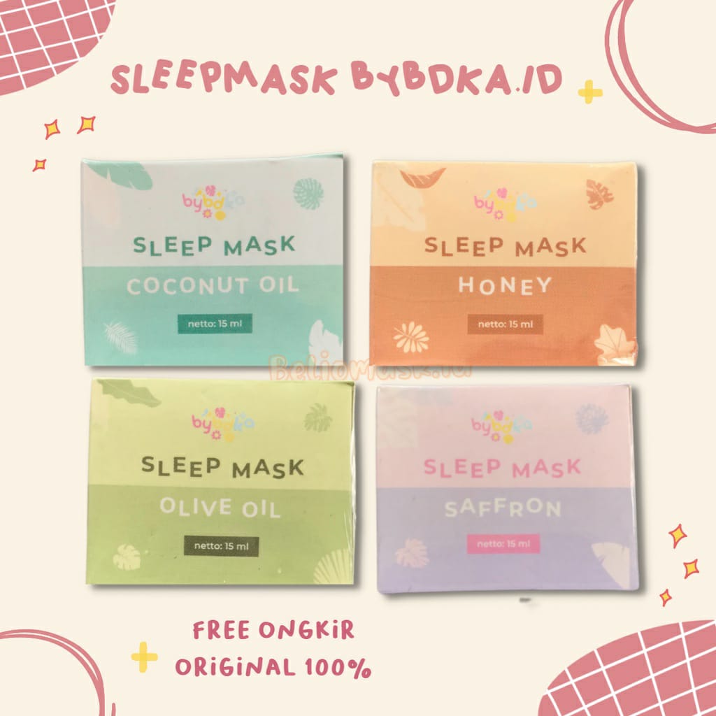 SLEEPING MASK BYBDKA.ID 15 ML SLEEPMASK BYBDKA ID Lazada Indonesia