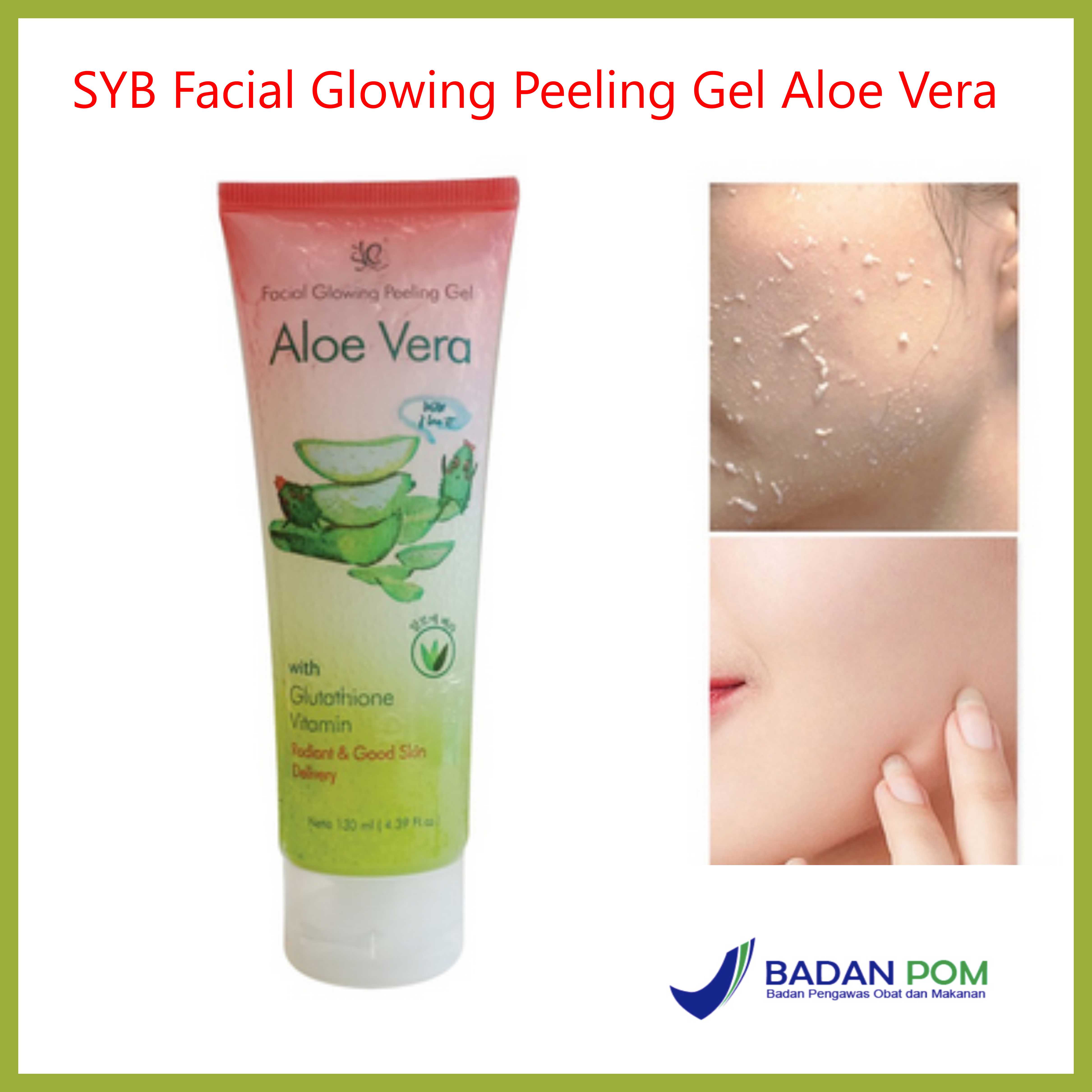 SYB Facial Glowing Peeling Gel Aloe Vera Lazada Indonesia