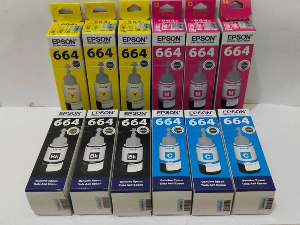 TINTA EPSON 664 YELLOW | Lazada Indonesia