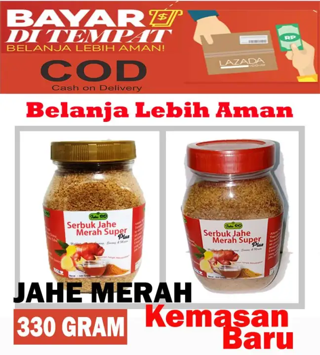 Serbuk Jahe Merah Super Rd Lazada Indonesia