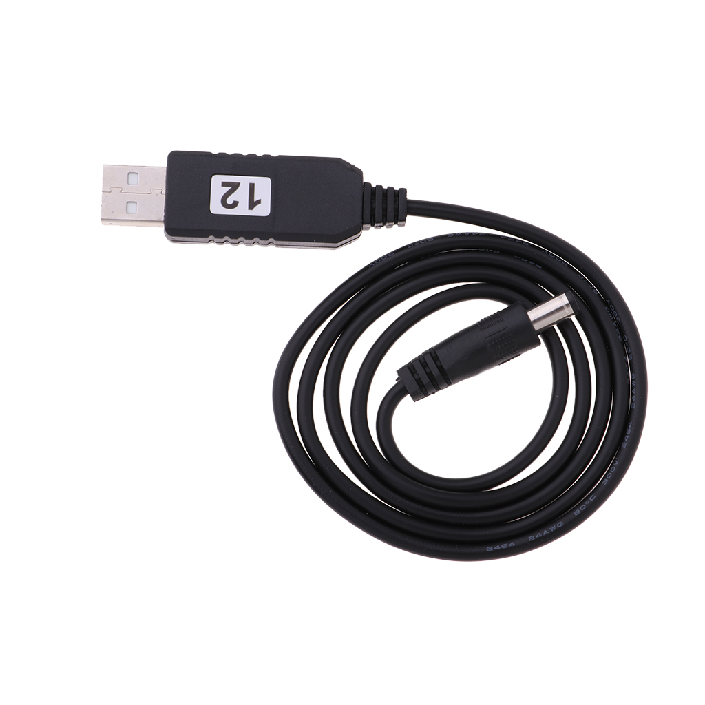 Baoblade DC 5V To DC 12V USB Voltage Step Up Converter Cable With DC Jack 5.5 X 2.1mm