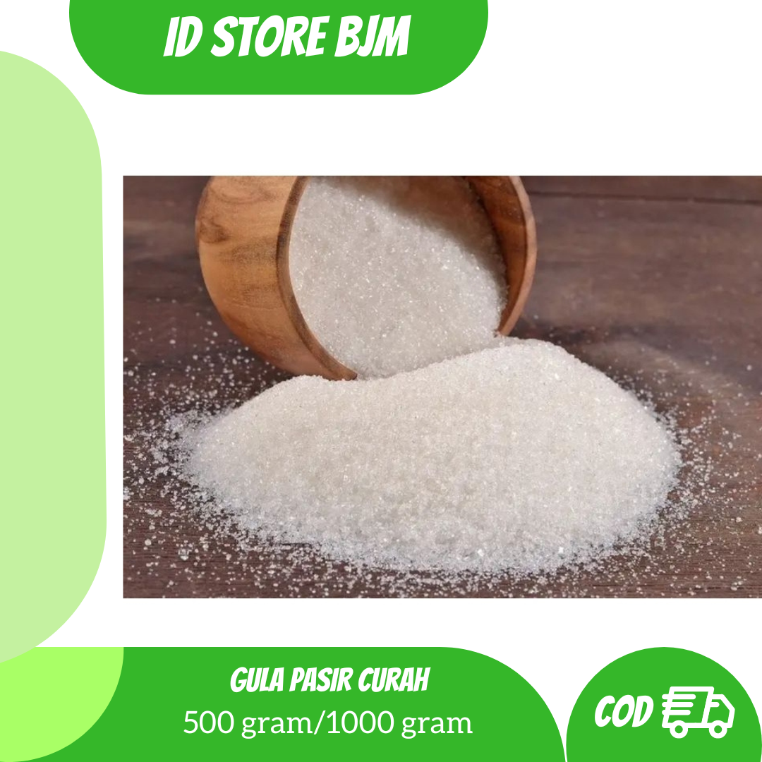 Dari Banjarmasin Gula Pasir Manis Lokal Curah Original Kemasan Repack