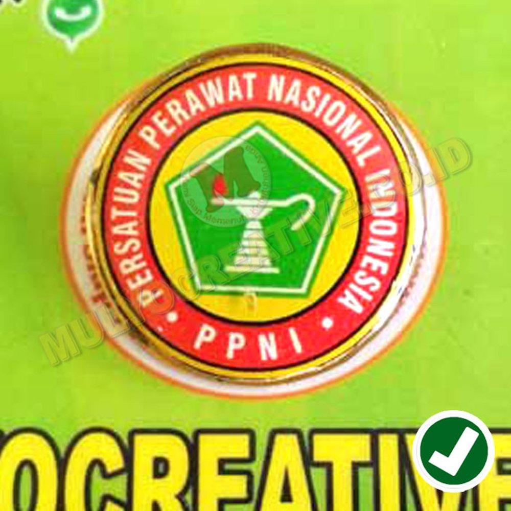 Lencana PPNI - Pin PPNI - Logo Persatuan Perawat Nasional Indonesia / 5biji