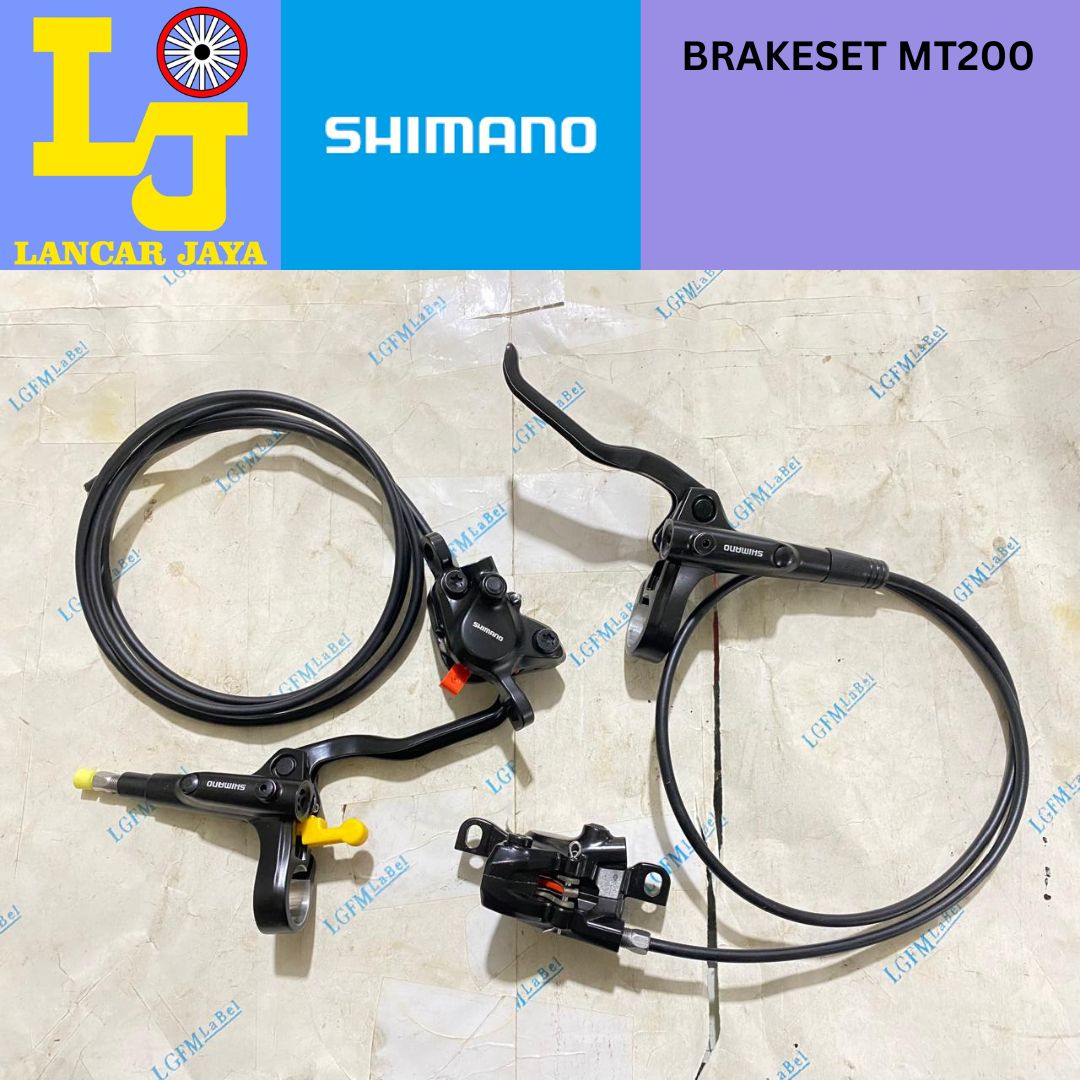 Rem Hidrolik Shimano Mt200 Deore Mt200 SHIMANO MT200 Brakeset