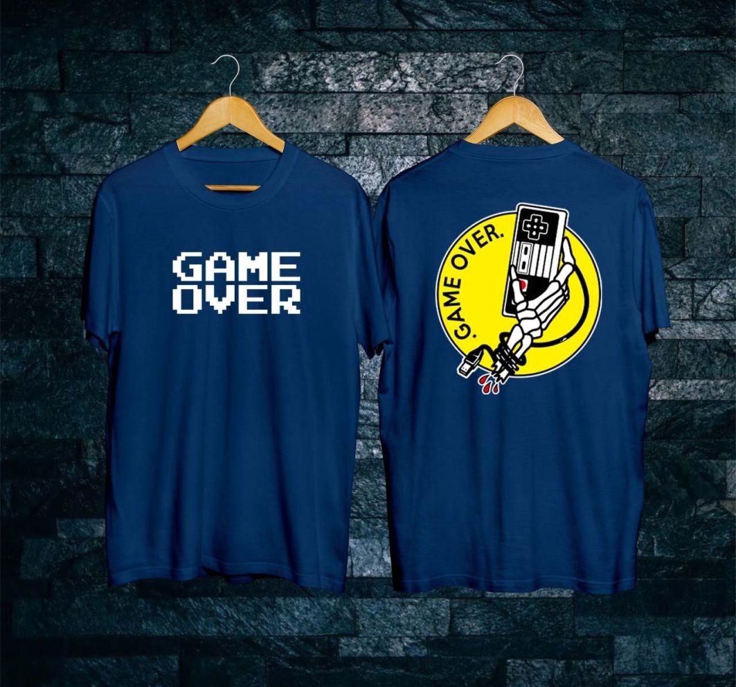 Vi Do Store Kaos Game Over Blue Kaos Santuy Motiv Mantap34 Kaostrendy Clothing Tshirt Kaos Termurah Baju Kekinian Kaos Distro Distrokaospremium Kaos Anggur Merah Kaos Orang Tua Lazada Indonesia