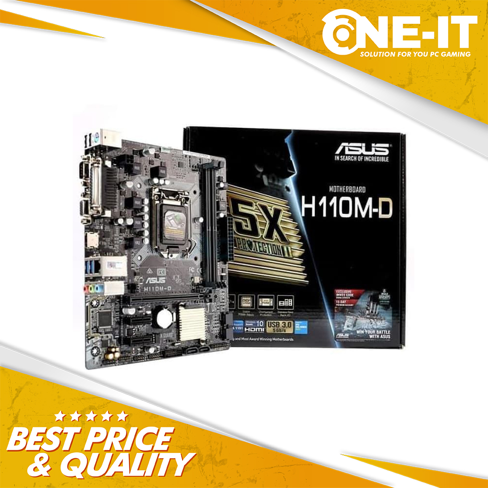 Motherboard Asus H110M D D4 LGA1151 Intel Lazada Indonesia