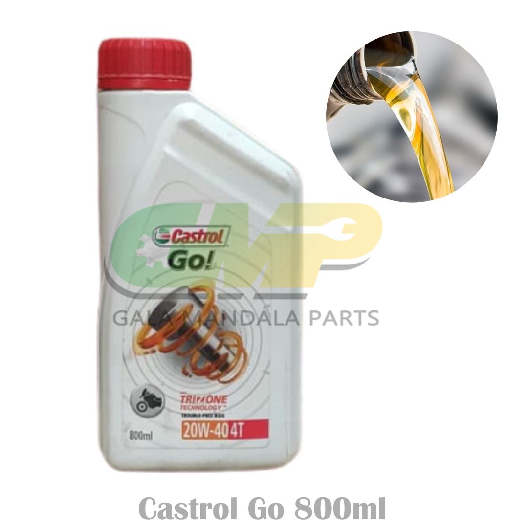 Oli Castrol GO 4T 20W40 800ml Motor Bebek Supra Grand Vega Blade ...