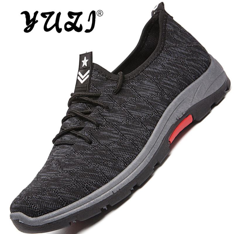 Sepatu Sneakers YUZI Baru Paling Populer Gaya Pria Sepatu Lari Kolam Berjalan Sepatu Kets Nyaman Sepatu Atletik, Pria for Olahraga