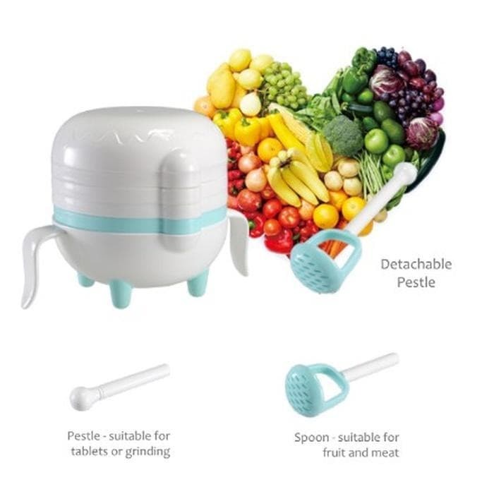 Baby Beyond Compact All in One Food Processor Set / Blender Mpasi Anak