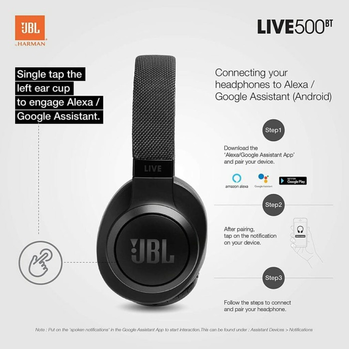 JBL LIVE 500 BT WIRELESS HEADSET Price in Oman | Cleopatra Store