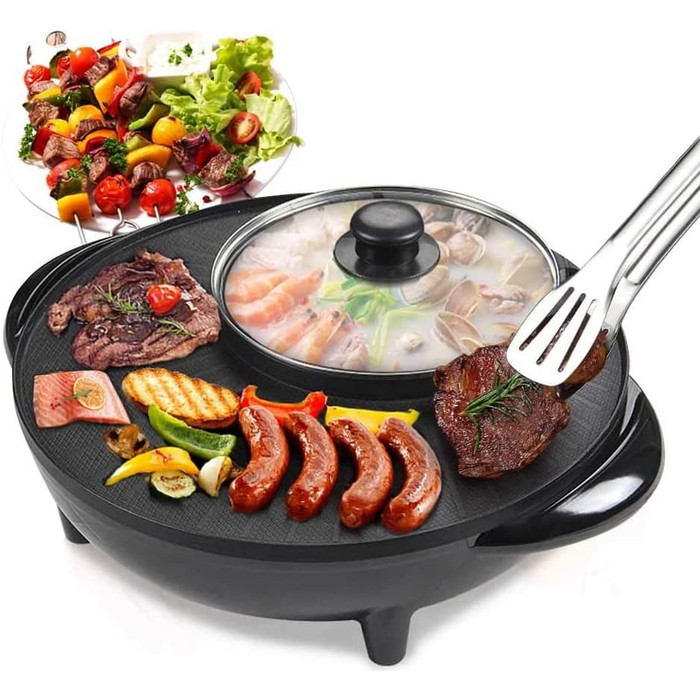 panci hotpot bbq 2 in 1