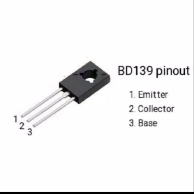 Transistor BD 139 / Transistor BD139 / TR BD139 /TR driver power