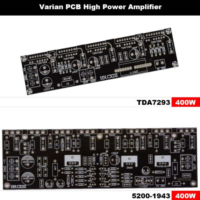 Pcb High Power Amplifier Ic Tda7293