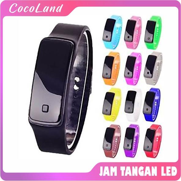COCOLAND - 006 JAM TANGAN SPORT LED DIGITAL IMPORT MURAH
