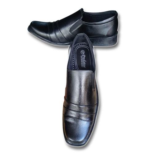 Hand Made Sepatu Pria E-01 Sepatu Pria Sepatu Formal Pria Sepatu Pantofel Pria Sepatu Kerja Kantor Berkualitas Harga Terjangkau Hitam