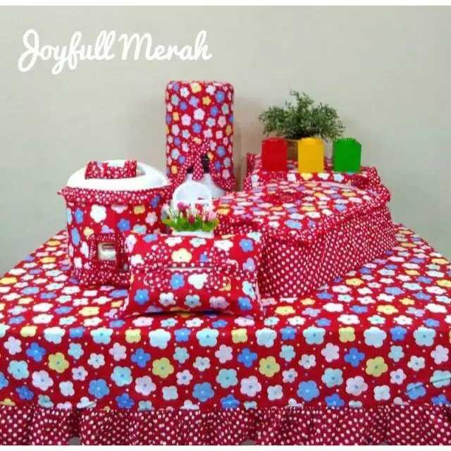 kitchen set joyfull merah