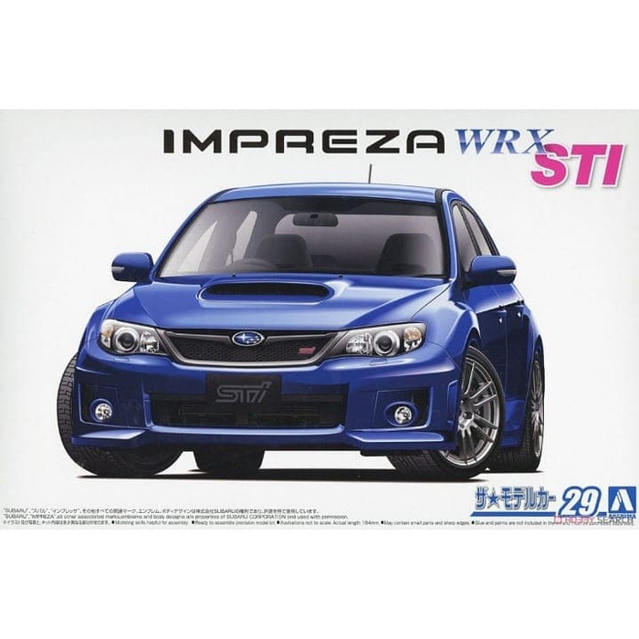 subaru plastic model kit