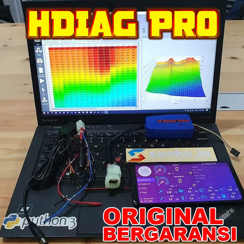 HDIAG PRO ALAT REMAP ECU SCANNER INJEKSI ORIGINAL BERGARANSI Lazada Indonesia