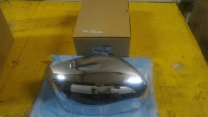 nissan np300 navara new cover spion chrome sen / tanpa lubang Original