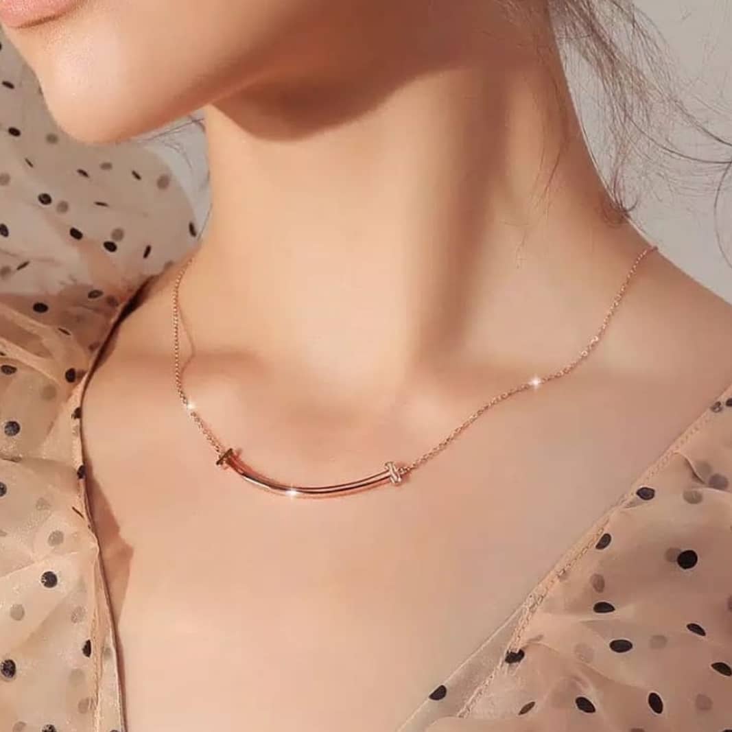 kalung tiffani smile | Lazada Indonesia