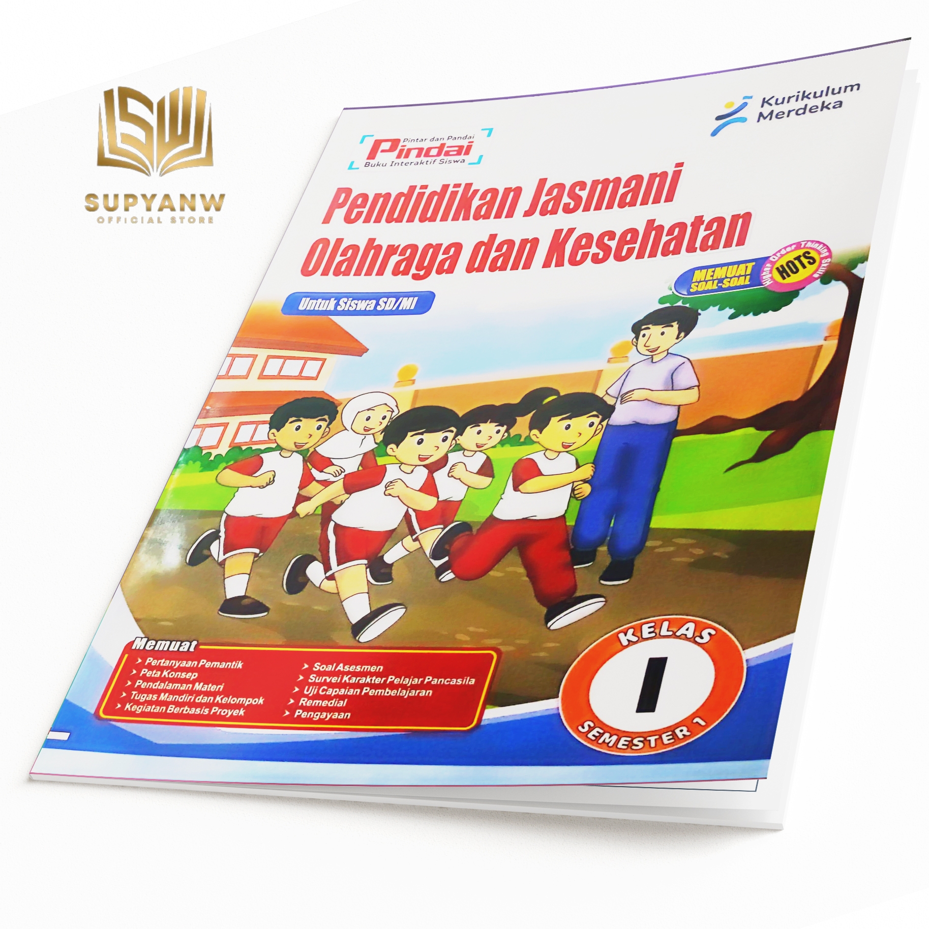 Lks PJOK Kelas 1 Sd Semester 1 Kurikulum Merdeka Terbaru | Lazada Indonesia