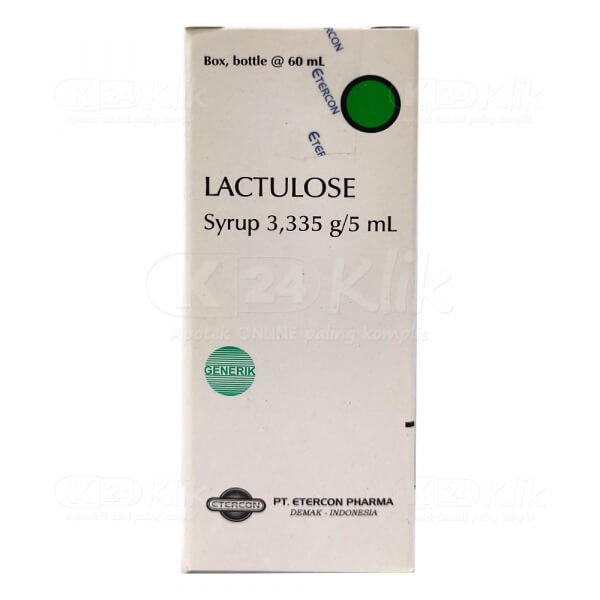 Lactulose 60 mL Sirup Generik OGB IKA Obat Diare ETERCON Lazada