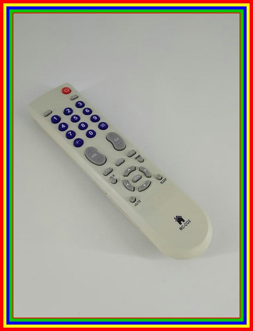 Remot Remote TV Sanken Tabung Rc-C02 Original Pabrik / Kw