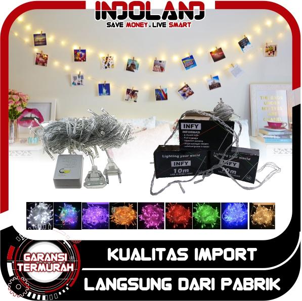  Lampu Hias Led Natal Twinkle Indoor Outdoor 10 Meter 