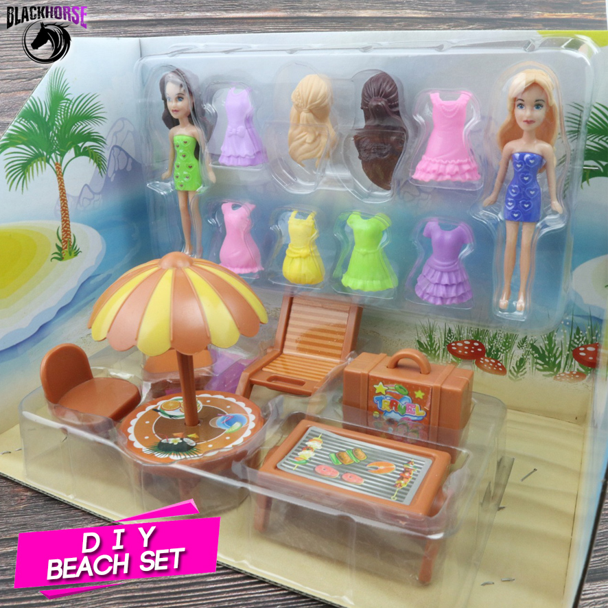 barbie bbq set